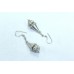 Antique Earrings Silver 925 Sterling Dangle Drop Women Traditional Handmade B661